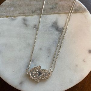 Alex + Ani Hand of Fatima Necklace